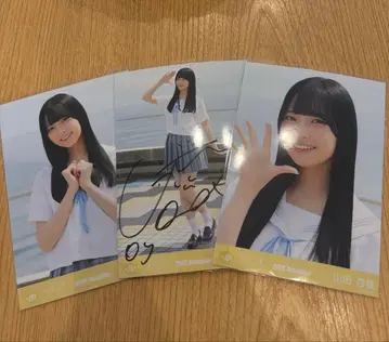 니앗조이 야마다 안즈카 블루 하와이 레몬 컴프 친필 포함