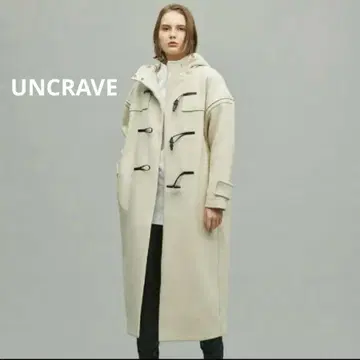 UNCRAVE 앵클레이브 프루프 멜톤 더플 코트