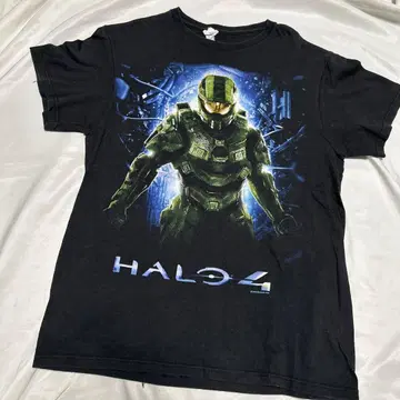 10s X-BOX Halo 4 헤일로 FPS 그래픽 T셔츠 M
