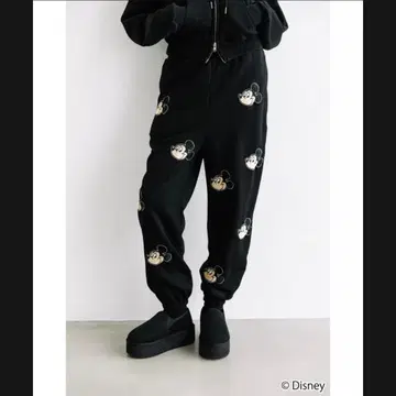 wcj 디즈니 미키 스웨트 팬츠