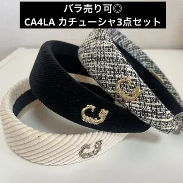 낱개 판매 가능 CA4LA 머리띠 3종 세트