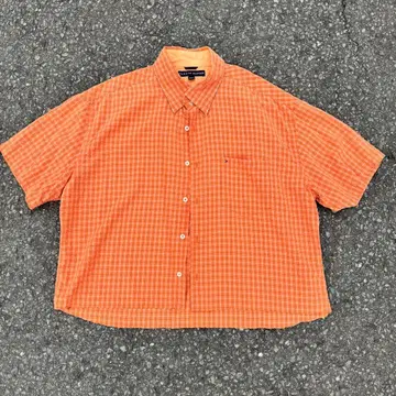00s TOMMY HILFIGER 짧은 기장 시티 보이 XL