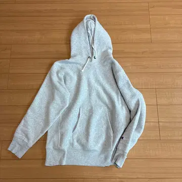 Champion Reverse Weave 후드티 L 그레이
