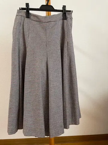 Leilian 큐롯 팬츠 뒷 허리밴딩