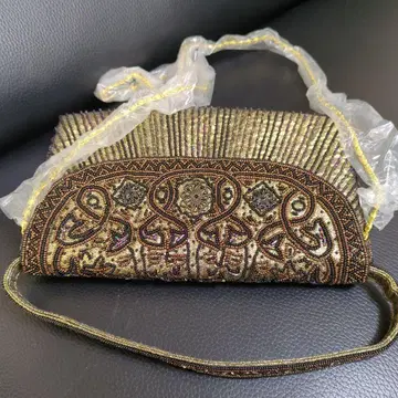 [ 새상품급 보관품 ] 비즈백 일본 의류 파티백 2way