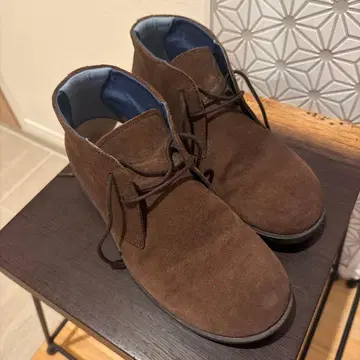 BIRKENSTOCK 브라운 스웨이드 부츠 40