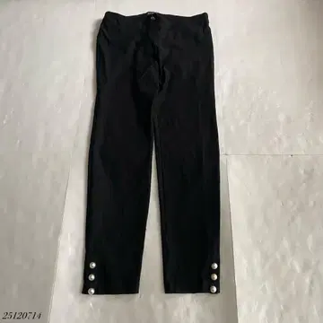 US 구제 의류 SOHO 이지 슬랙스 올 패턴 블랙