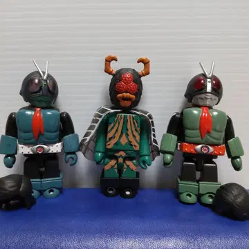 큐브릭 가면라이더 3체 세트