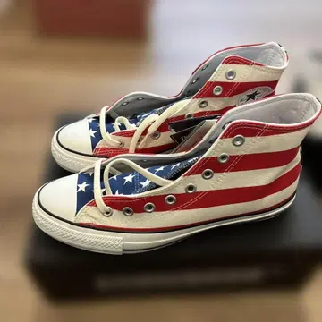 컨버스 올스타 100주년 모델 성조기 패턴