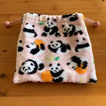 페이 팬더 무늬 파우치