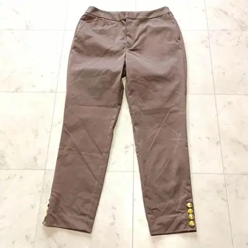 AnneCoquine 앙코키누 크롭 기장 팬츠 스트레치 M