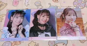 이코럽 타키와키 쇼코 친필 브로마이드 세트