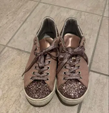 핑크 글리터 스니커즈