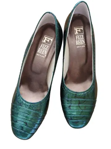 FIZZ REEN 피즈린 그린 펌프스 23cm 3E