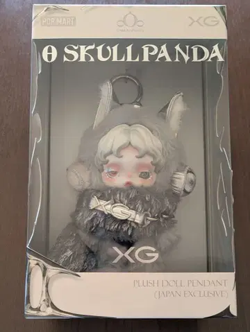 POP MART SKULLPANDA 플러시 인형 펜던트 일본 한정판