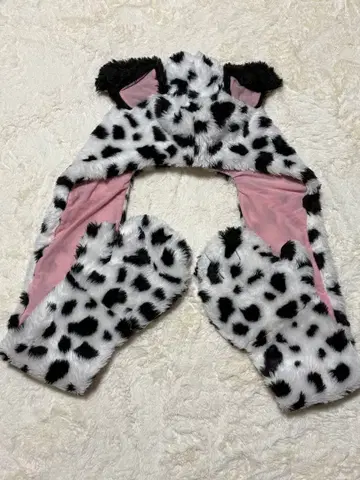 디즈니 101마리 강아지 팬캡 머플러