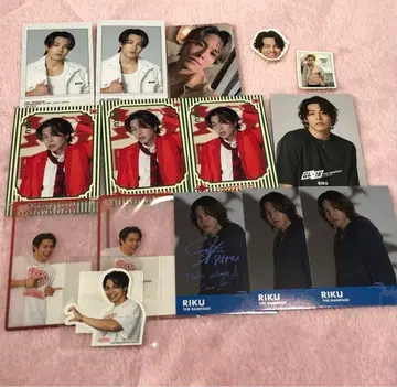 THE RAMPAGE RIKU 포토 카드 스티커