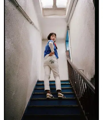 [ champion ] 챔피온 화이트 속기모 스웨트 팬츠 XS 사이즈