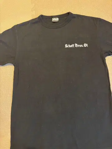 쇼트 브로스 컴퍼니 블랙 티셔츠
