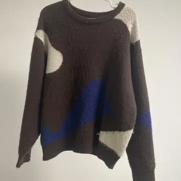 Discoat 긴팔 니트 F 사이즈 브라운 계열