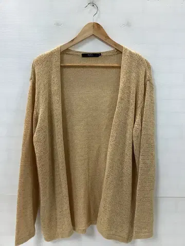 12.20 A415E 아즈르 니트 가디건 카멜 L