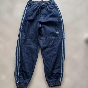 adidas 다크 블루 스트라이프 팬츠 M 사이즈