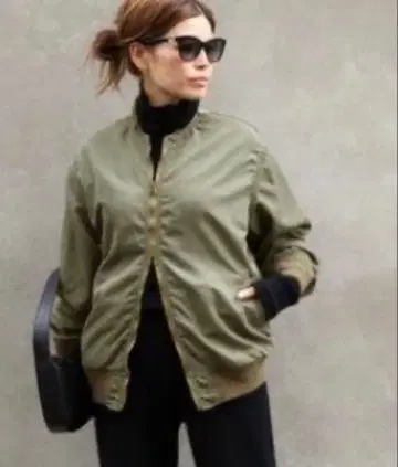 Deuxieme Classe 밀리터리 블루종 새상품급