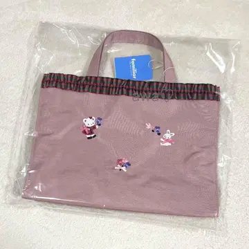 새상품 파밀리아 다카라즈카 한정판 토트 백