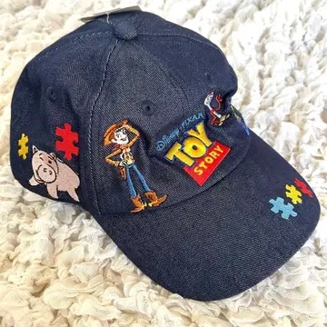 택 포함 새상품 토이 스토리 자수 데님 캡 도쿄 디즈니 리조트 한정판