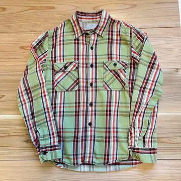 [ 새상품급 ] Two Moon 플란넬 셔츠