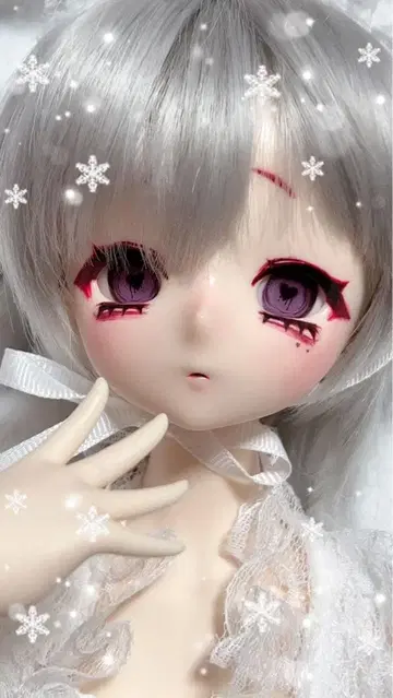 커스텀 헤드 imomo 인형 세미 화이트