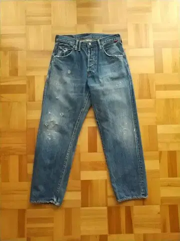 ANACHRONORM 에이징 가공 데미지 데님