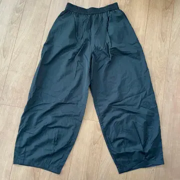 LEPSIM 블랙 와이드 팬츠 F