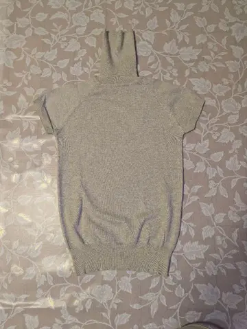 ZARA 터틀넥 반팔 니트