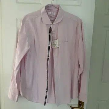 [새상품] MAISON TOKYO 핑크 셔츠 미사용 남성용 XL