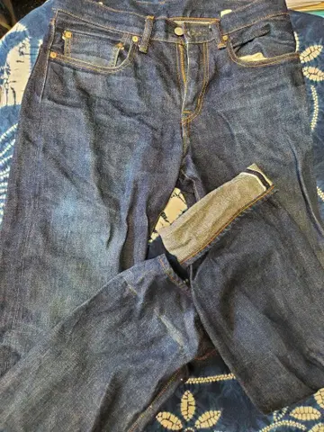 KOJIMA GENES 스트레이트 데님 사이즈 31