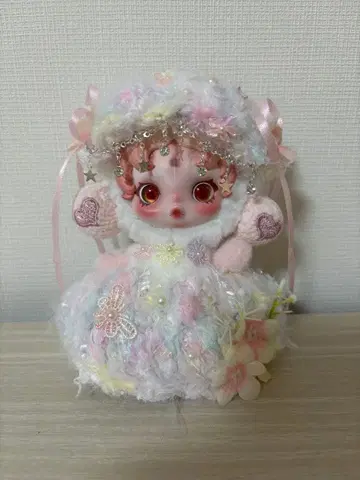 [ 85번 ] 팝마트 스컬팬더 봉제 인형 플라워페어리 옷 갈아입기 의류