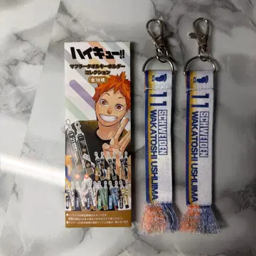 [ 우시지마 와카토시 ] 하이큐 머플러 타월 키링 컬렉션