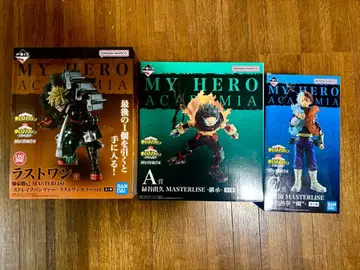 제일복권 이어지는 별안개 나의 히어로 아카데미아 피규어 3체 세트