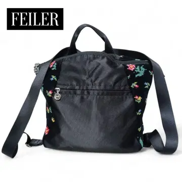 새상품급 FEILER 페이러 백팩 하이디 플라워 2way