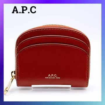 새상품 아페쎄 가죽 F63437 PXAWV 브라운 코인 케이스
