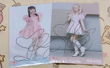 이코라부 사이토 쥬아라 친필 생사진 모음