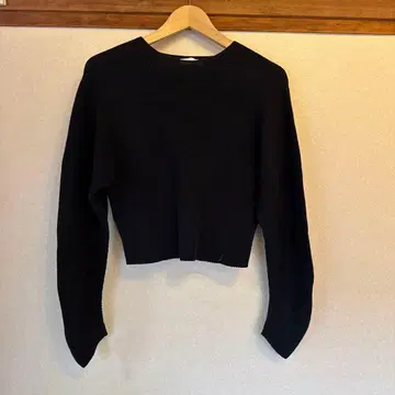 아쿠아걸 블랙 일본제 니트 긴팔