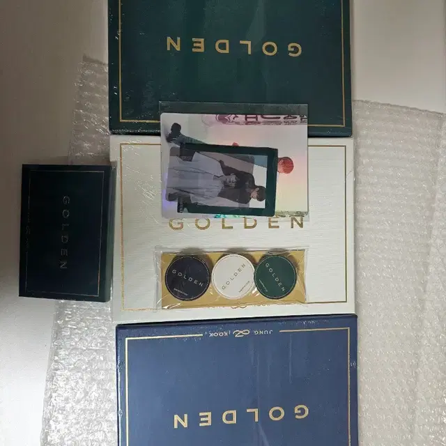 미개봉 BTS 방탄 정국 골든 솔로앨범 세트