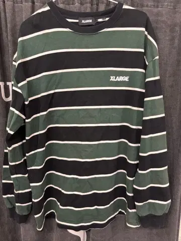 XLARGE 스트릿 스케이트 힙합 구제 의류 와이드 보더 롱 T