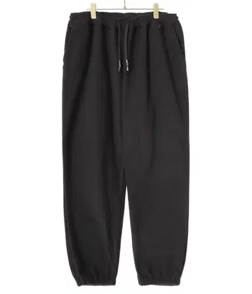 SPORTY WIDE FLEECE PANTS / BLACK XL