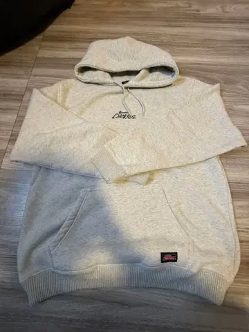 Dickies 그레이 후드티 L 사이즈