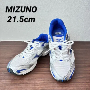 Mizuno 러닝화 경량 충격 흡수 화이트 21.5cm