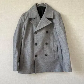 띠어리 theory 피코트 울 그레이 빅 사이즈 M 사이즈