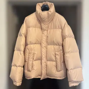 AIRALEE 핑크 베이지 다운 자켓